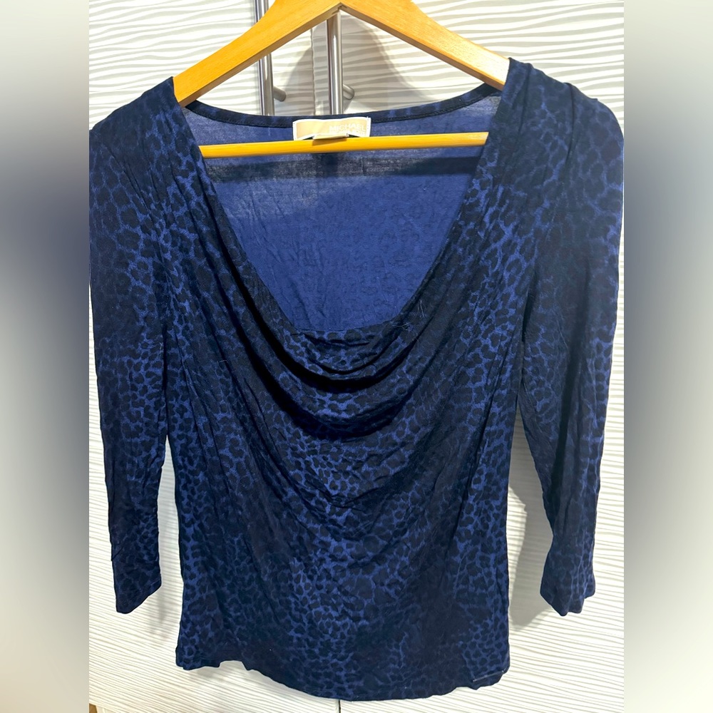 Michael Kors women’s top with draped front